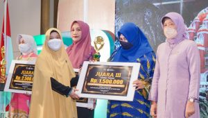 Peringatan HKG PKK Ke-50 Sulsel, TP-PKK Luwu Boyong Tiga Juara