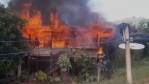 Rumah Terbakar di Luwu, Motor, Emas dan Cengkeh 3 Karung Ludes, Kerugian Ditaksir Rp 300 Juta