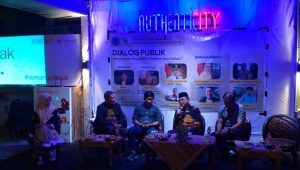 Bahas Kenaikan BBM, BEM UM Palopo Dialog dengan Walikota dan Kapolres di Warkop