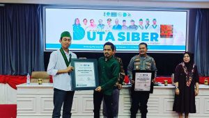 Hadiri Launching Duta Siber HMI, Ketua SMSI Palopo Harap Pengguna Media Sosial Bisa Memahami Literasi Digital