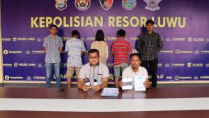 Tipu Korbannya Hingga Belasan Juta di Luwu, 3 Orang Pelaku Jaringan Penipuan Online Ditangkap Polisi