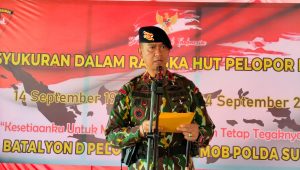 Syukuran Perayaan HUT Pelopor Ke 63, Danyon D Brimob Baebunta: Niatkan Setiap Pelaksanaan Tugas Sebagai Ibadah