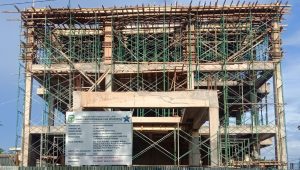 Waktu Pengerjaan Gedung Perpustakaan di Luwu Hampir Habis