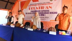 Personil BPBD Lutra Ikuti Pelatihan TRC Penanganan Bencana Kota