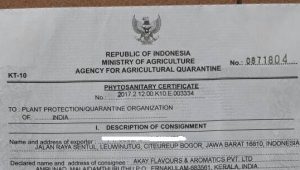 Inilah Tata Cara Membuat Phytosanitary Certificate