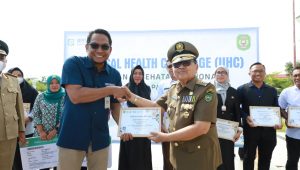 Walikota Palopo Raih Penghargaan UHC dari BPJS Kesehatan, RS Bintang Laut Kinerja Terbaik