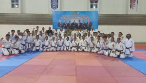 110 Karateka Gojukai Ikut Ujian DAN Nasional di Makassar