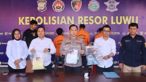 Polres Luwu Amankan Tiga Pelaku Pencabulan Anak di Bawah Umur  di 3 TKP Berbeda