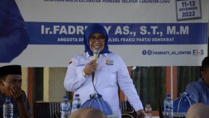 Fadriaty As Gelar Sosialisasi Nilai-Nilai Kebangsaan Dengan Tema ‘KEPAHLAWANAN’ di Desa Jenne Maeja