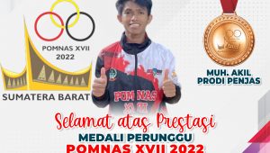 Mahasiswa UM Palopo Raih Medali di Pomnas Padang