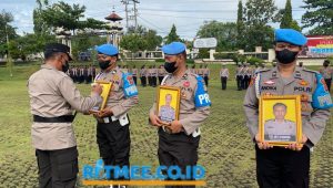 Langgar Kode Etik, 5 Personel Polres Lampung Utara Diberhentikan Tidak Dengan Hormat