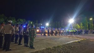 Apel Gelar Pasukan Patroli Blue Light, Polres Luwu Libatkan 320 Personil Gabungan