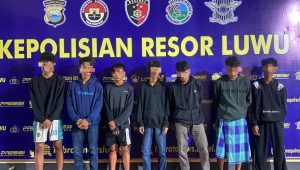 Lakukan Tindak Pidana Pengrusakan Secara Bersama-sama, 7 Remaja di Luwu Diamankan Polisi