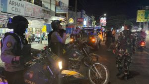 Sebagai Upaya dari ‘Crime Prevention’ Polres Luwu Bersama TNI dan Satpol PP Patroli Gabungan Skala Besar