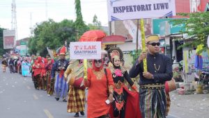 Karnaval Budaya Meriahkan Semarak HUT Ke-17 Belopa Sebagai Ibukota Kabupaten Luwu