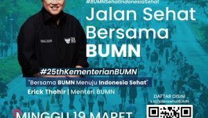 Jalan Sehat Bersama BUMN Bakal Digelar di Palopo, Catat Tanggalnya!