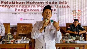 Bawaslu Palopo Gelar Pelatihan Hukum Kode Etik Pengawas Adhoc Panwaslu Kecamatan
