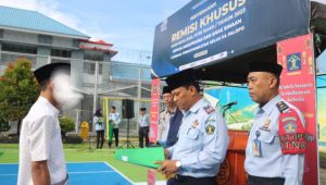 477 Napi Lapas Palopo Terima Remisi Lebaran, Dua Langsung Bebas