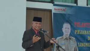 Disela-sela Pelantikan Pejabat Administrasi, Bupati Luwu Ajak dan Pimpin Doa Buat Mendiang SBj