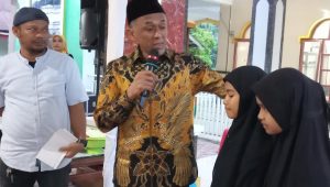 Buka Puasa Dengan Anak Panti di Cilallang, Hasrul Rahman Minta Restu Keluarga Maju Ke Senayan