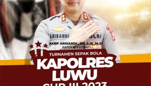 Catat Tanggalnya! Turnamen Sepakbola Kapolres Cup III Bakal Digelar Bulan Depan