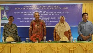 Bupati Luwu Kembali Buka Pelatihan Peningkatan Kapasitas Kepala Desa Dan Aparatur Angkatan Ke-2