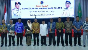 Sertijab Kepala BPN Palopo, Didik Purnomo Ucapkan Terimakasih ke Walikota