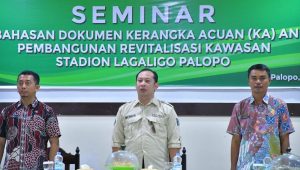 Direvitalisasi Tahun Ini, Pemkot Palopo Bahas Andal Stadion Lagaligo