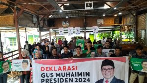 Ratusan Relawan Milenial Palopo Deklarasi Muhaimin Iskandar Jadi Capres