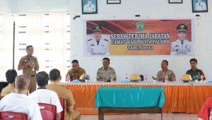 Sertijab Camat Wara, Sainal Sahid Sampaikan Permohonan Maaf