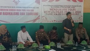 Wujudkan Pemilu Kondusif, Intelkam Polda Sulsel Silaturahmi ke Pompes Attibyan