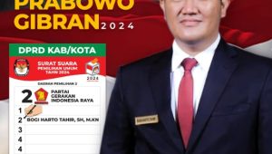 Prabowo – Gibran Nomor Urut 2, Bogi Harto Optimis Menang Satu Putaran