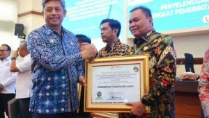 Kabupaten Luwu Terima Penghargaan Penyelengara Pelayanan Publik Terbaik Dari Ombudsman