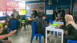 Pemdes Lamunre Tengah Berikan Pemeriksaan Kesehatan Gratis Bagi KPPS, Linmas dan PPS