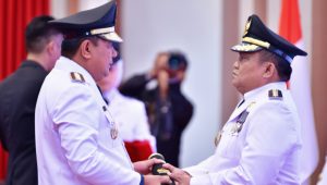 Bahtiar Baharuddin Resmi Lantik Penjabat Bupati Luwu dan Wajo