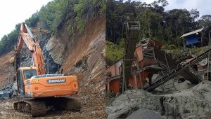 PT Latanindo Gerus Material Batuan di Seko Diduga Tanpa IUP, AMUK Lutra: Terindikasi Tindak Pidana