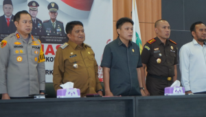 Buka Rakor Forkopimda, Pj Bupati Luwu Harap Stabilitas Keamanan Tetap Terjaga di Bulan Suci Ramadhan