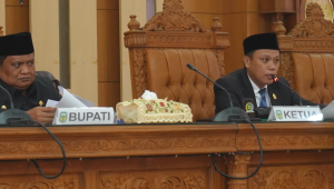 Masuk Dalam Radius Peledakan PT Masmindo Dwi Area, DPRD dan Pemkab Luwu Gelar Rapat Paripurna Pelepasan Aset Daerah