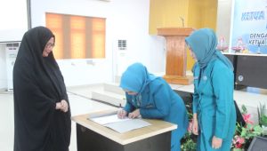 Sertijab, Pj Ketua TP PKK Luwu Siap Lanjutkan 10 Program Pokok PKK