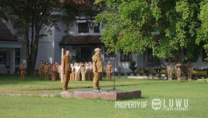Pimpin Upacara Perdana, Pj Bupati Luwu Minta ASN Tingkatkan Kedisiplinan