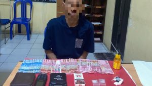 Asik Bungkus Sabu, Seorang Pria di Padangsappa Diamankan Polisi, Terancam 20 Tahun Penjara