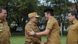 Hari Pertama Berkantor, Pemerintah Kabupaten Luwu Halal Bihalal