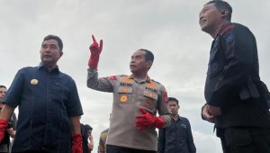 Pj Gubernur Sulsel dan Kapolda Hadiri Peletakan Batu Pertama Pambangunan Rujab PJU Batalyon D Pelopor, Pj Bupati Luwu Absen