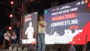 Diikuti Atlet dari Singapura dan Thailand, Dispora Kutim Gelar Adu Panco Skala Internasional