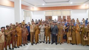 Silaturahmi Dengan  Kepala Desa se-Kabupaten Luwu, Muh. Saleh Sosialisasi UU Nomor 3 Tahun 2024