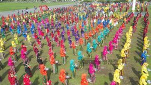 Festival Sulsel Menari, 1000 Pelajar Luwu Turut Pecahkan 2 Rekor MURI