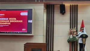 Mewakili Kepala BKPSDM Luwu, Kabid Pengadaan, Pemberhentian dan Informasi Hadiri Kuliah Umum MenPANRB di Makassar