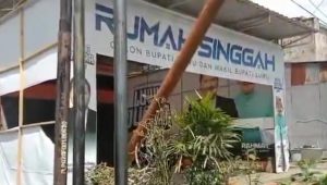 Posko Rumah Singgah Arham-Rahmat Dirusak OTK, Ketua Tim Pemenangan Minta Semua Tim Agar Tidak Terprovokasi