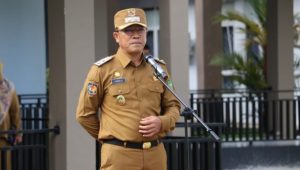 Jumail Pimpin Apel Perdana Pasca Pelantikan, Ajak ASN Fokus Layani Publik