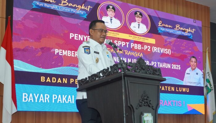 Bupati Luwu Revisi NJOP 2025, Patahudding Tegaskan “NJOP Tahun 2024 Dijadikan Dasar Penetapan PBB-P2”